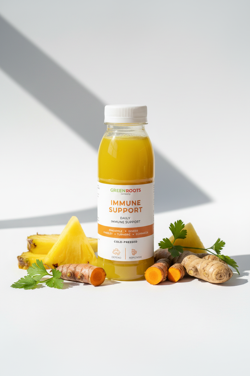 Immune Support 6-pack - Green Roots Juicery