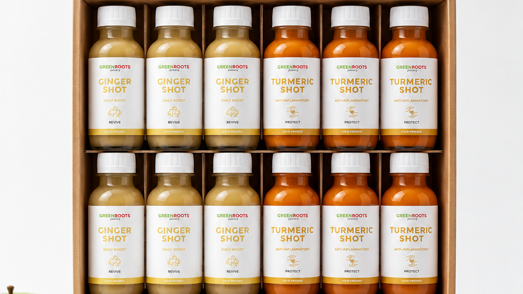 Ginger Shot & Turmeric Shot Box
