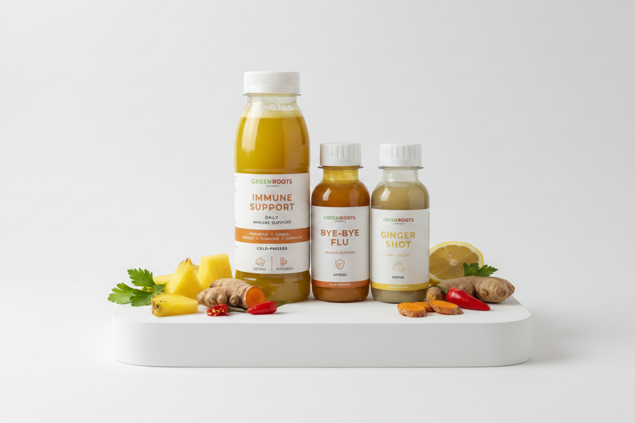 The Flu Fighter Box - Green Roots Juicery