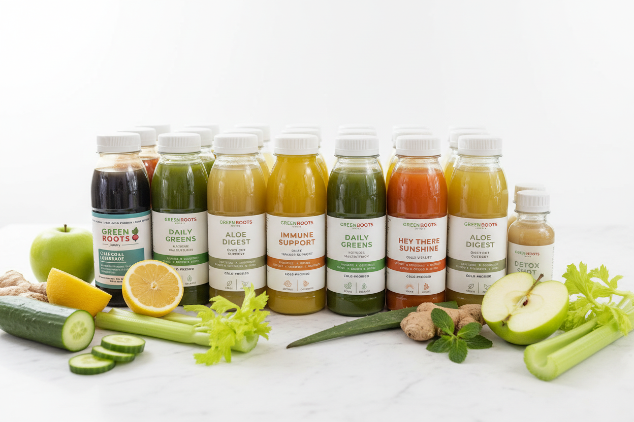 Green Roots Juicery – Super detox cleanse