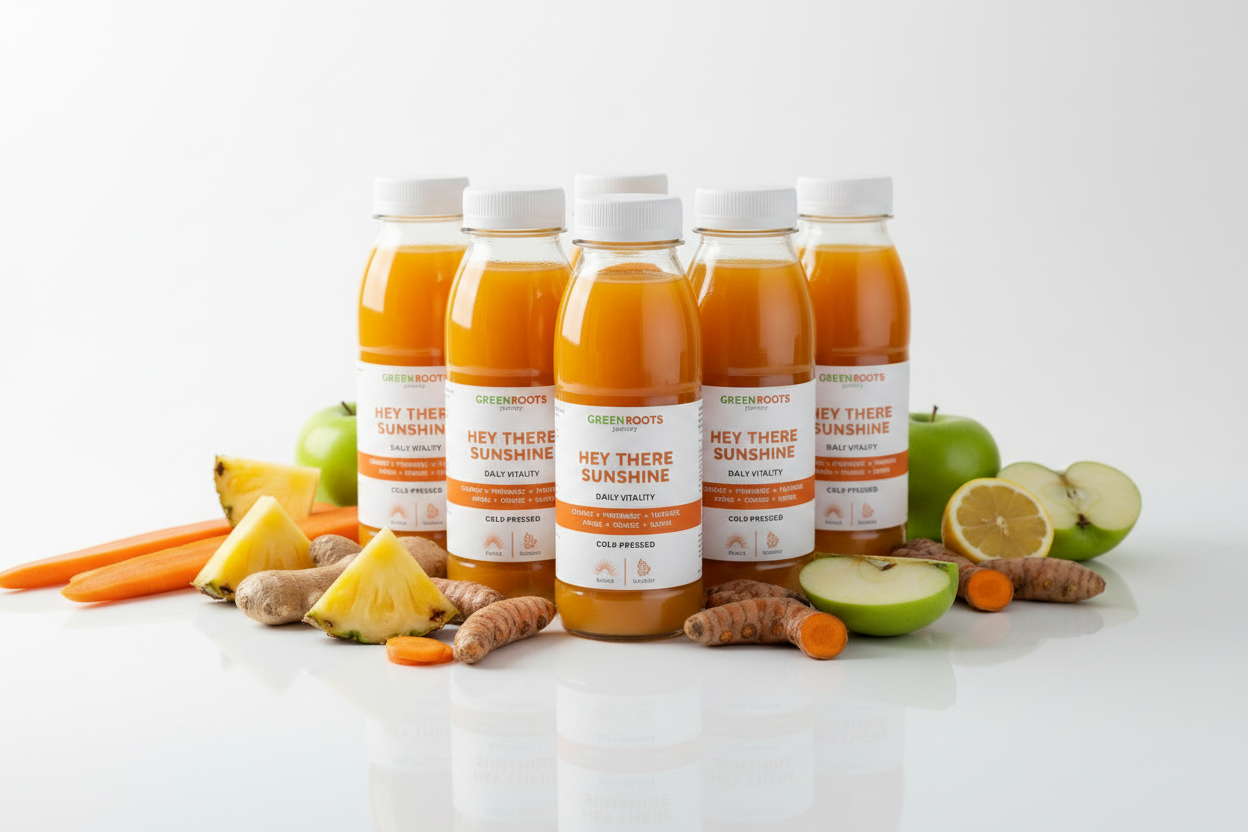 Hey There Sunshine 6-Pack - Green Roots Juicery